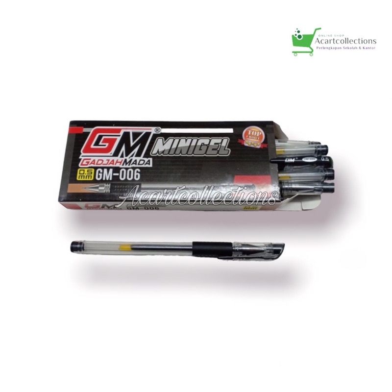 

PULPEN GM MINIGEL 1 PACK || ALAT TULIS KERJA & SEKOLAH || PULPEN GEL