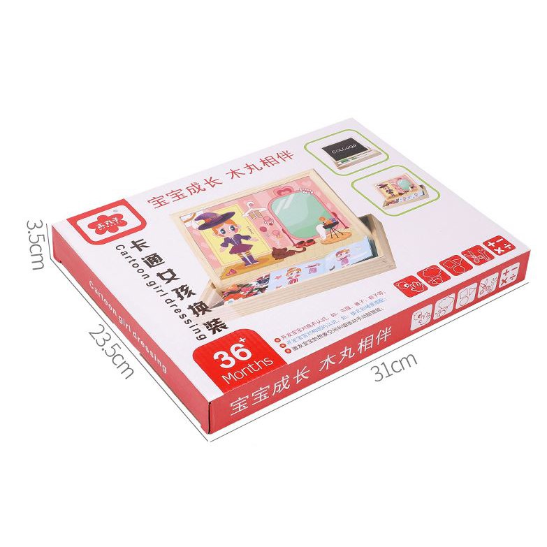 TweedyToys - Mainan Edukasi Papan Tulis Puzzle / Educational Puzzle board / Magnetic Puzzle