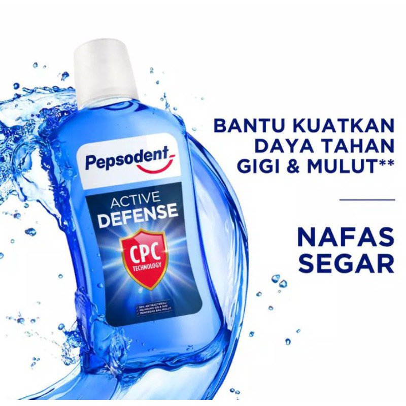 PEPSODENT Mouthwash Active Defense 300ml