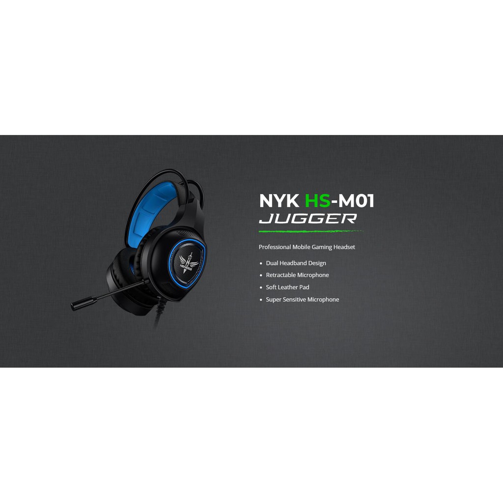 NYK HS-M01 Jugger / NYK M01 / NYK Jugger Gaming Headset