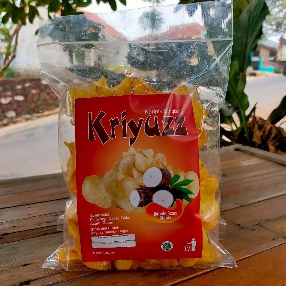 

Kriyuzz Keripik Singkong Balado Asam Manis