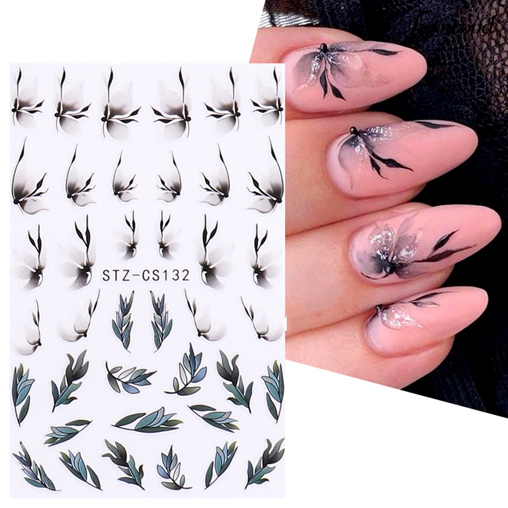 Twowood Stiker Kuku DIY Untuk Nail Art