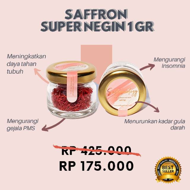 

Saffron Finest Red Gold (Special Super Nagin)