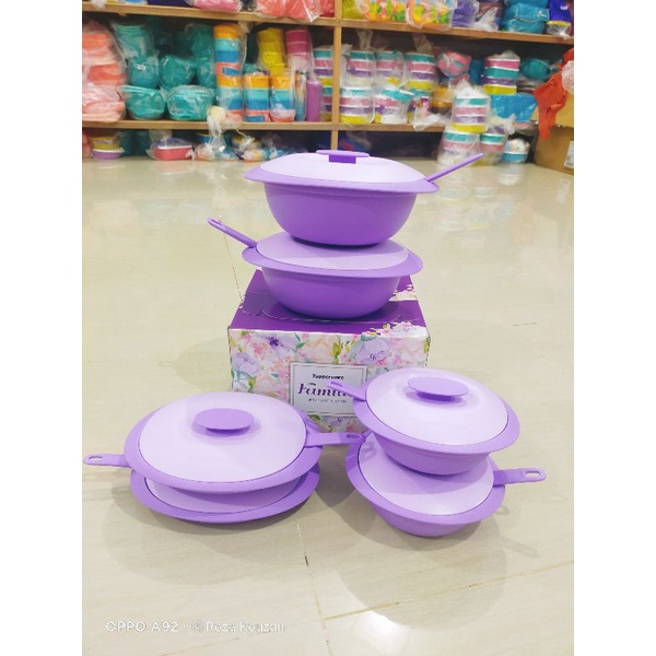 Blossom Ungu Tupperware
