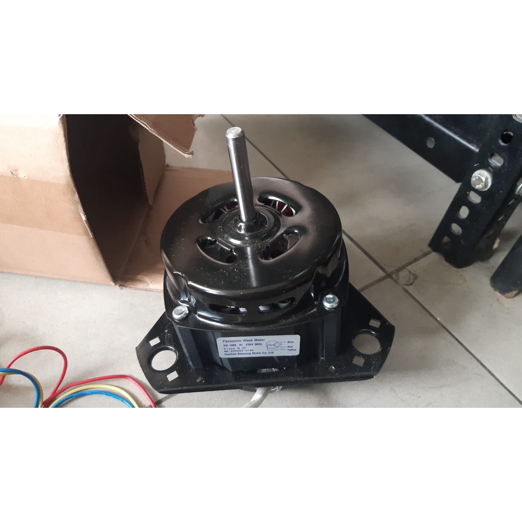 Motor Wash ORIGINAL Panasonic 14kg as 10mm /Dinamo  Pencuci Panasonic 2 Tabung Black Coating untuk m