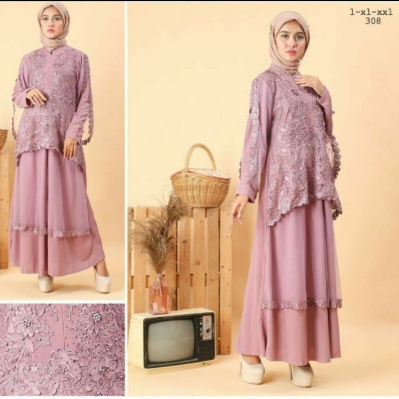 GAMIS Dress Pesta/ GAMIS Wanita ABAYA/GAMIS Brukat GAMIS Import