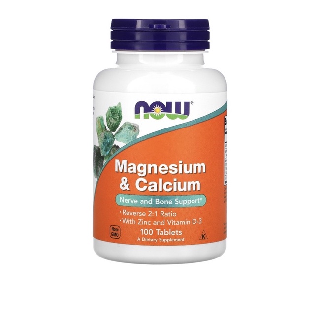 Magnesium & Calcium, 100 Tablets