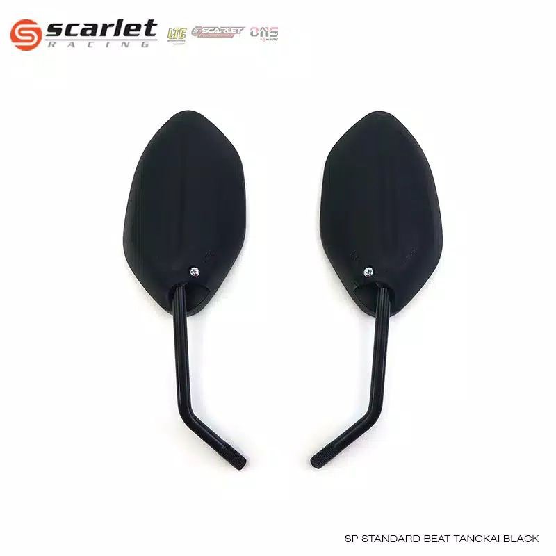 (BEAT) SPION STANDAR SCARLET 1SET SEPASANG CARBON BEAT FI KARBU SCOOPY VARIO 110 125 150 SPACY