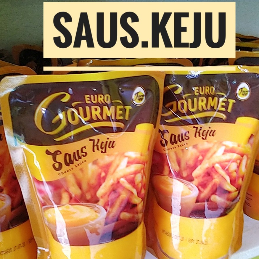 

Saus keju gourmet 500gr saos keju