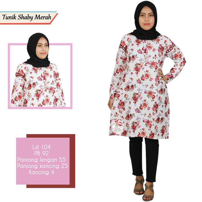 TUNIK KATUN MODERN/BAJU MENYUSUI/BLOUSE WANITA/ATASAN WANITA