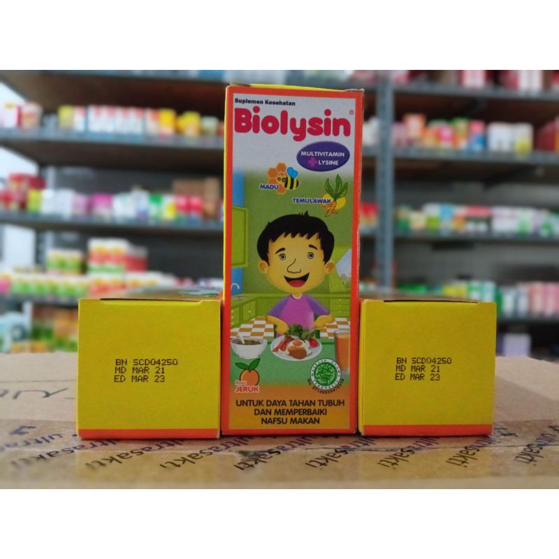 BIOLYSIN SIRUP 60 ML - ED 11/2024