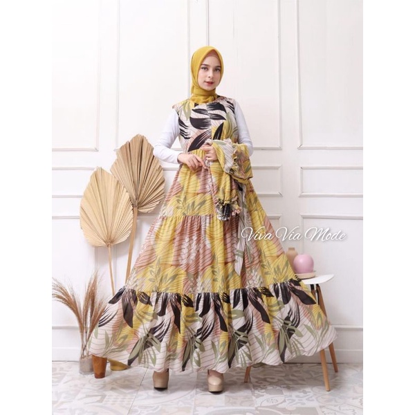 GAMIS  ROMPI LEPAS / LONGDRESS / MAXI DRESS BO 001