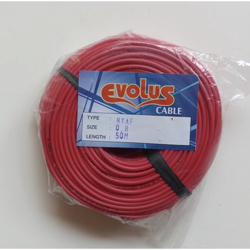 Kabel Listrik Serabut 0.8 mm NYAF Tunggal AWG 18