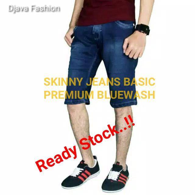 Celana Jeans Pendek Pria Casual Santai Pantai Surfing Surf Distro Cowok Trendy