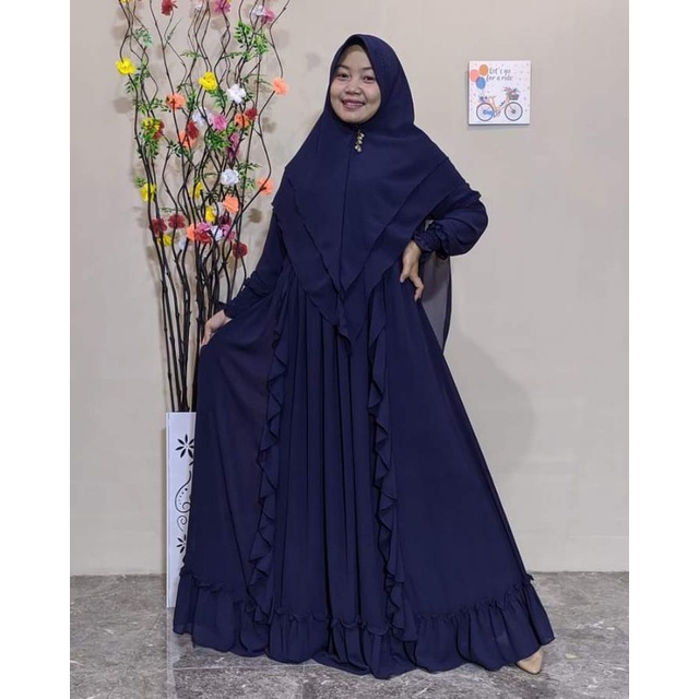Agen Baju Dress Muslim Gamis Syari Rumbay