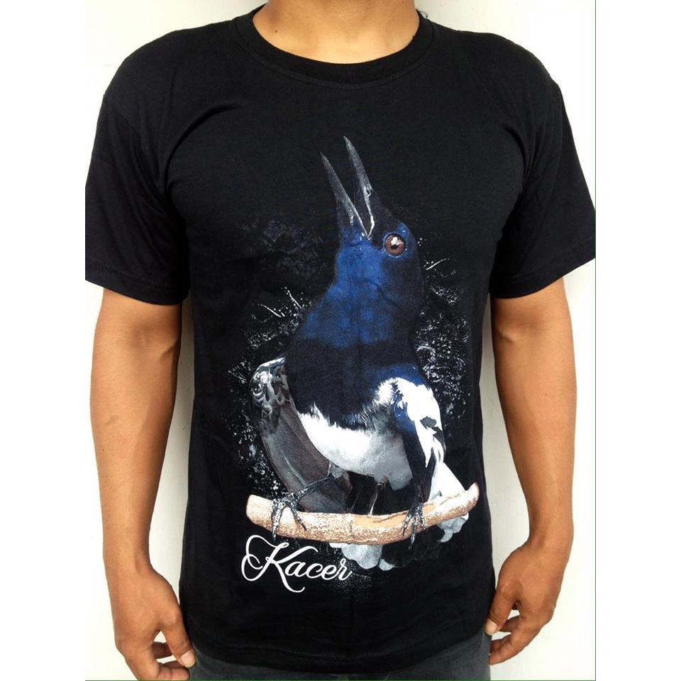 Kaos Burung Kacer Kicau Shopee Indonesia