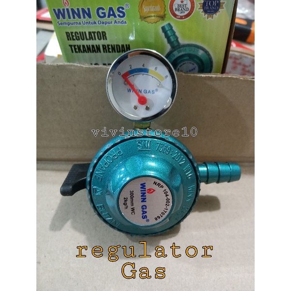 WINN GAS Regulator Gas / Kepala Tabung Gas Otomatis