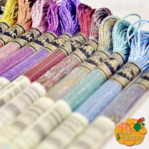☀ Benang Sulam DMC Metallic - Jewel Effects ✸