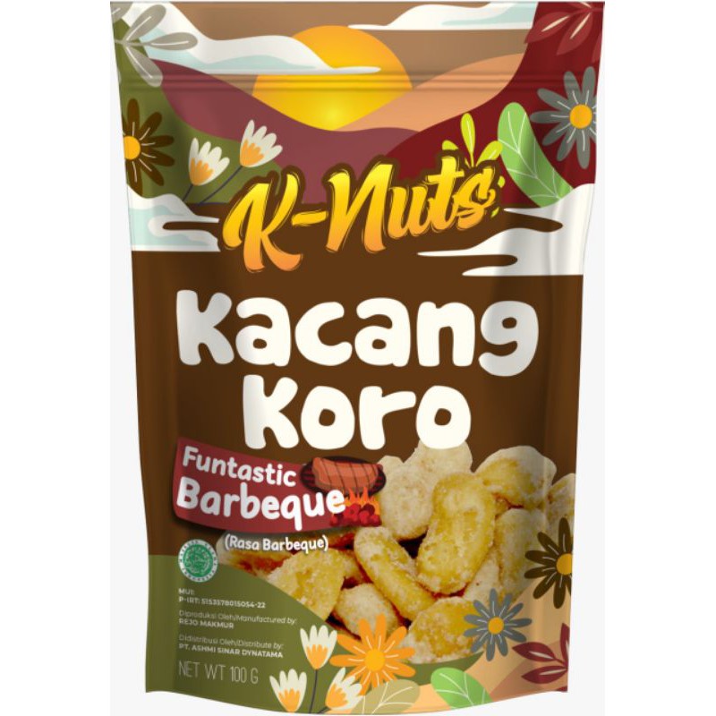 

K-nuts Kacang Koro Barbeque 100gr