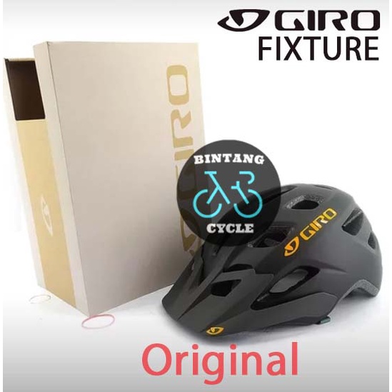 Helm Giro Fixture MATT WARM BLACK - Helm Sepeda MTB