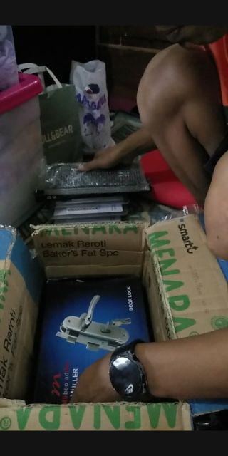 Kunci Pintu Tanggung Muller (set Lengkap)