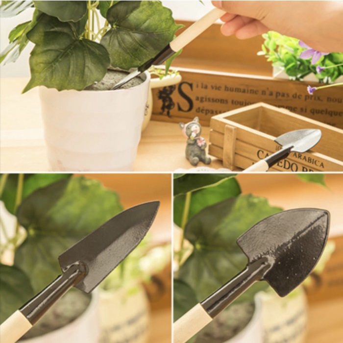 

kertas-pemotong- alat berkebun mini set 3in1 garden tools sekop taman kebun tanaman -pemotong-