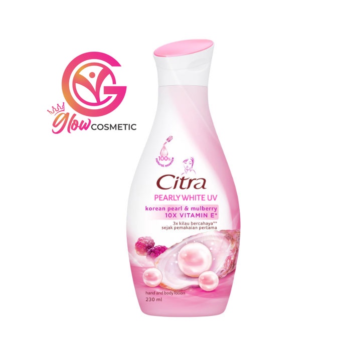 CITRA PEARLY GLOW UV HAND AND BODY LOTION