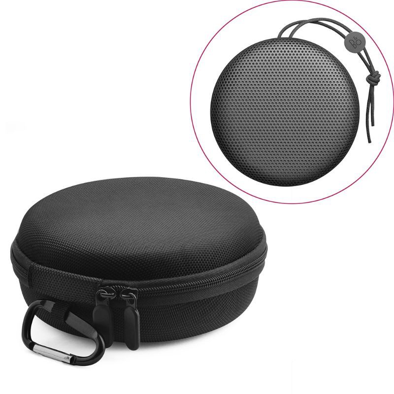 btsg Black Nylon Storage Bag Carrying Box Case for Google Home Mini for B&amp;O BeoPlay A1 Bluetooth Speaker Protector Portable Pouch