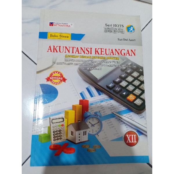 PRELOVED BUKU AKUNTANSI KEUANGAN MEDIATAMA SMK KELAS 12