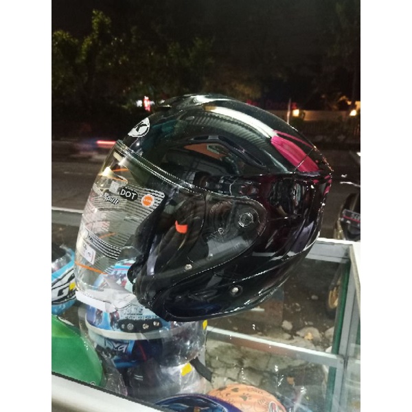 INK Dynamic Helm Half Face - Hitam