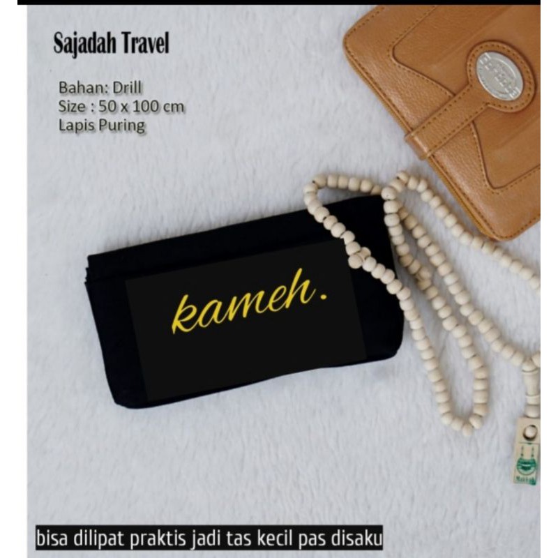 SAJADAH  SAKU TRAVELING  DOMPET II SAJADAH UNIK 02