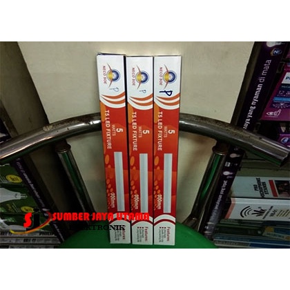 lampu Led T5 fixture/T5 led 5,9,13,18 Watt Putih Neco soe