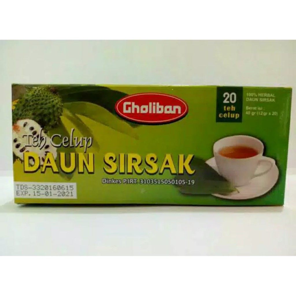 

Teh Celup Daun Sirsak Gholiban