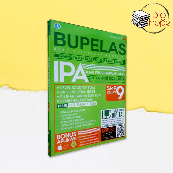 BUKU SOAL SMP - BUPELAS PEMETAAN MATERI & BANK SOAL IPA SMP KELAS 9