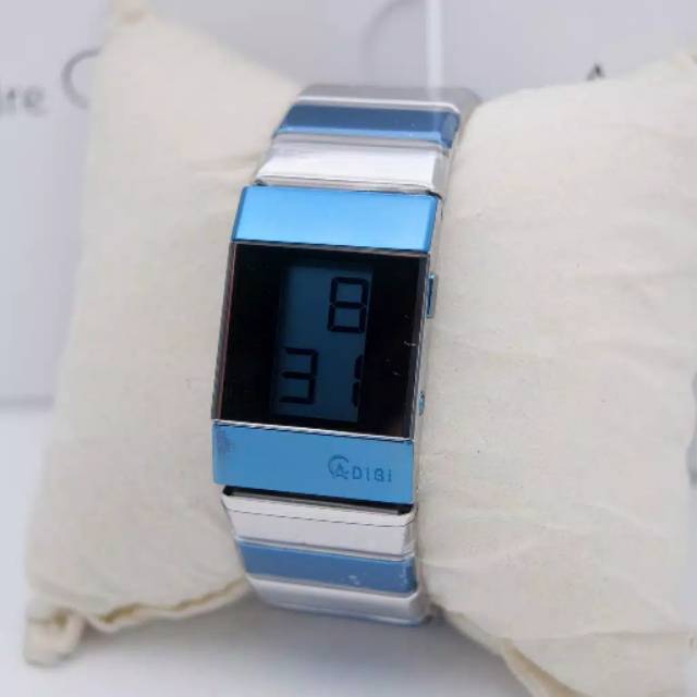 Jam Tangan Alexandre Christie AC 9100 LH Rantai Silver Blue Wanita / Cewek Original