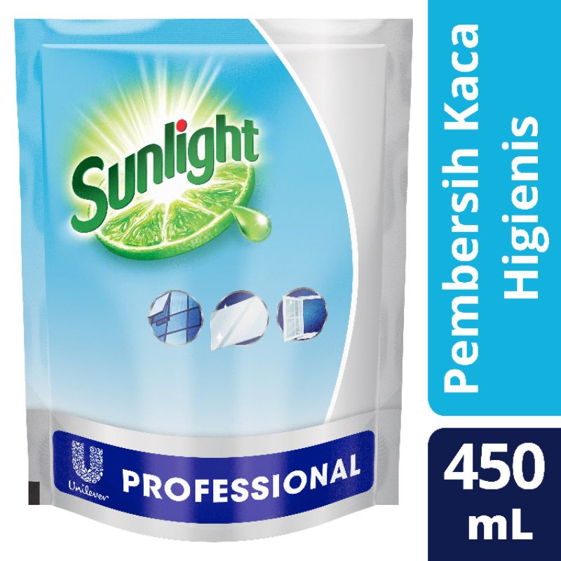 SUNLIGHT PRO GLASS CLEANER 450ML