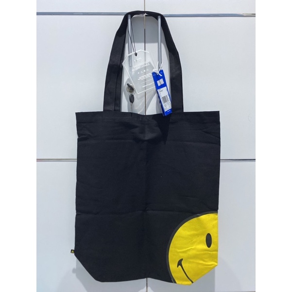 TOTEBAG - Aye x Smiley bellatro SMI Black