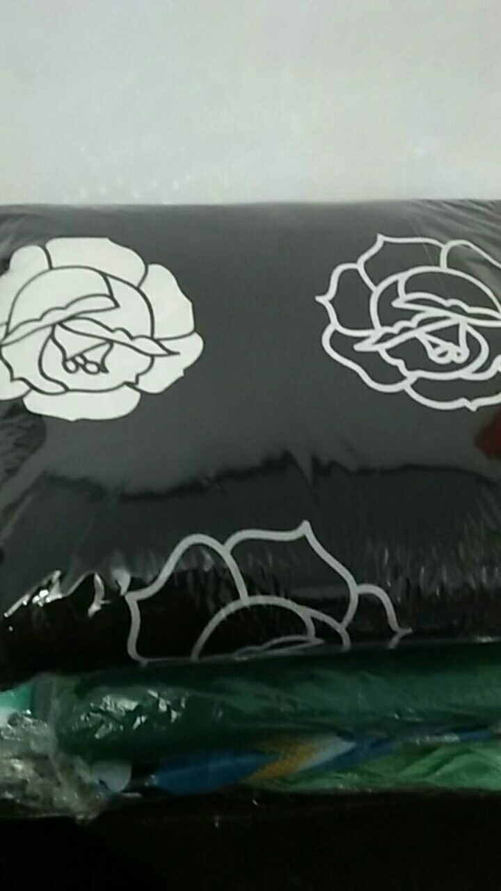 Sprei Homemade Murah New Black Forest/black Rose