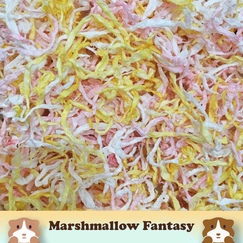 Premium Tissue Bedding / Alas Kandang Hamster-Marshmallow fantasy