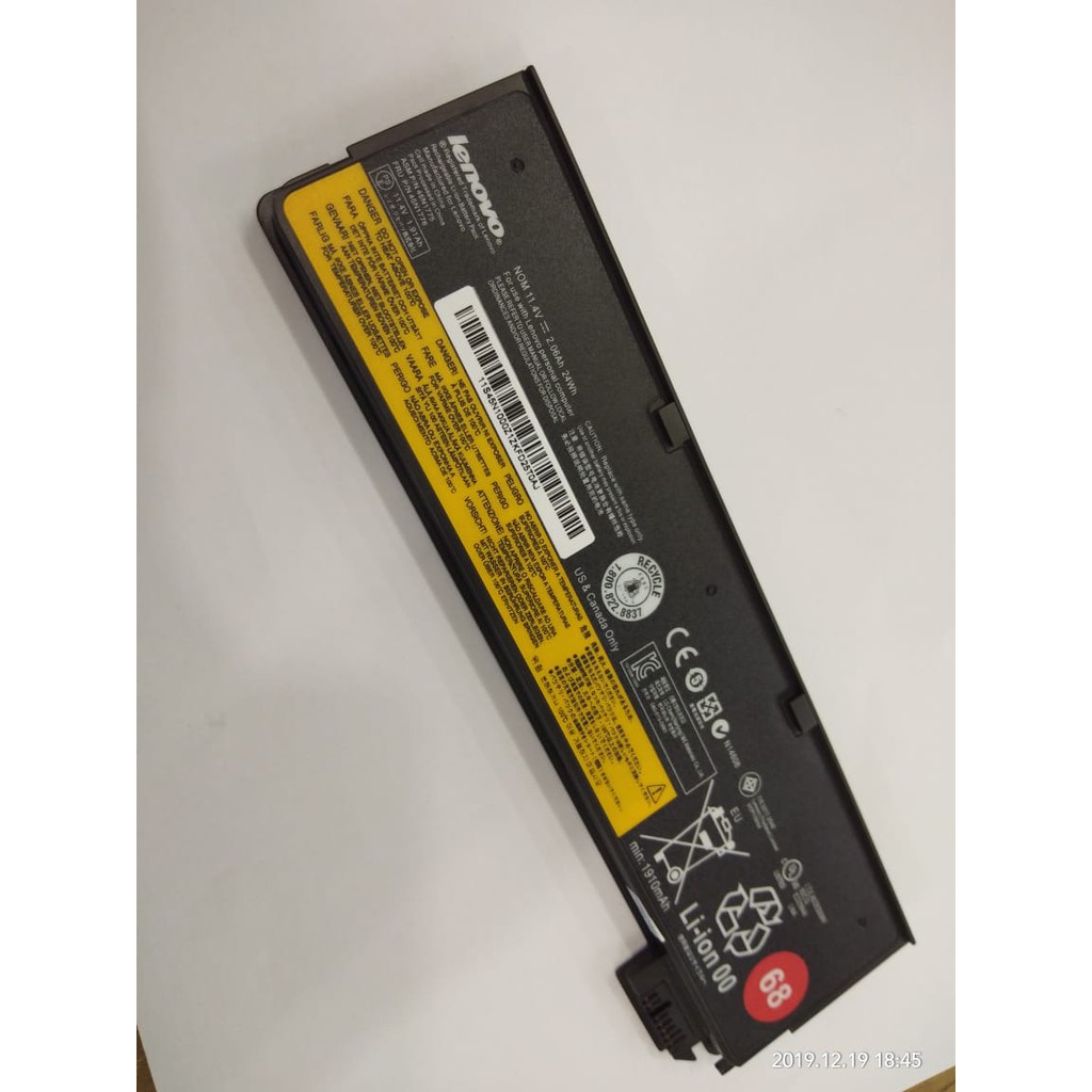 Baterai Original Laptop LE Thinkpad T460 T440 T460P W550s L450s X240