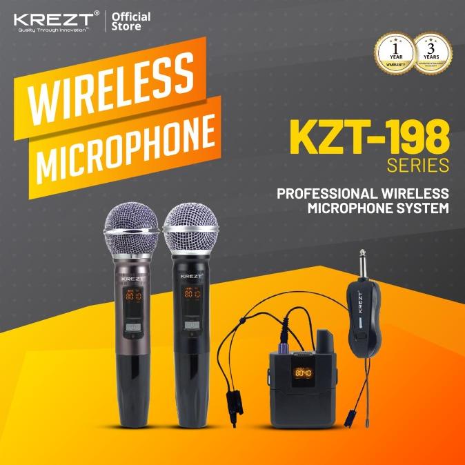 WIRELESS MICROPHONE KREZT KZT-198