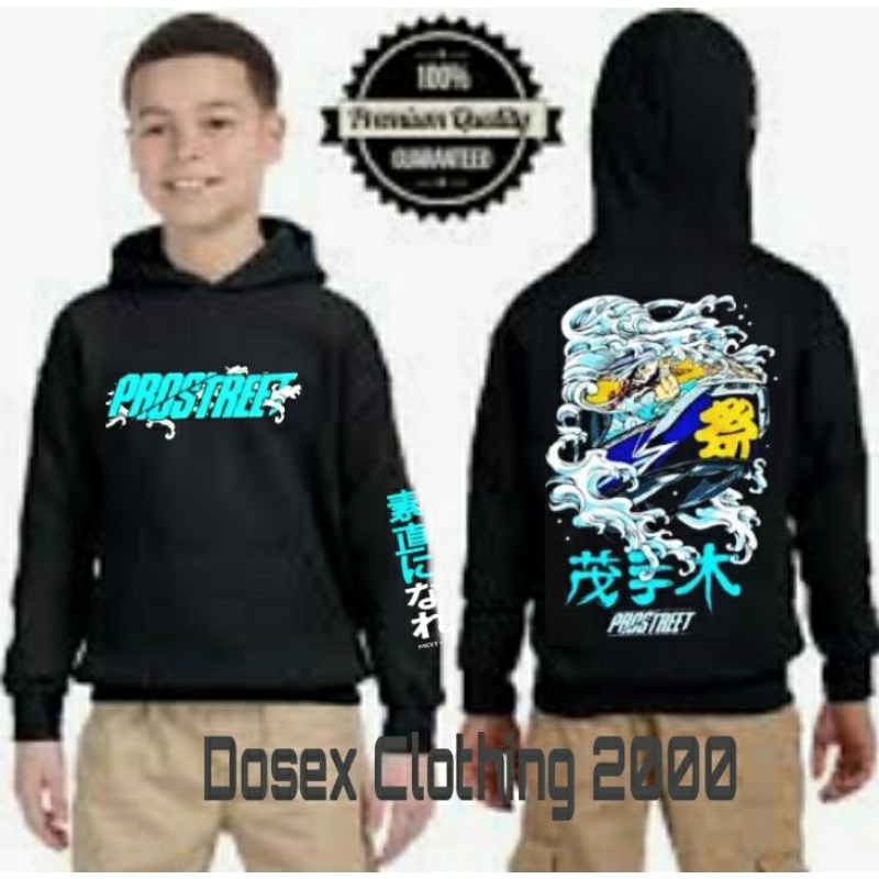 HOODIE ANAK USIA 4_11TAHUN PROSTREET MOTEGI CUSTOM
