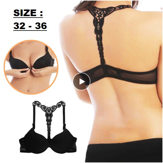 Front Open Bra/BH Kawat Buka Depan BI