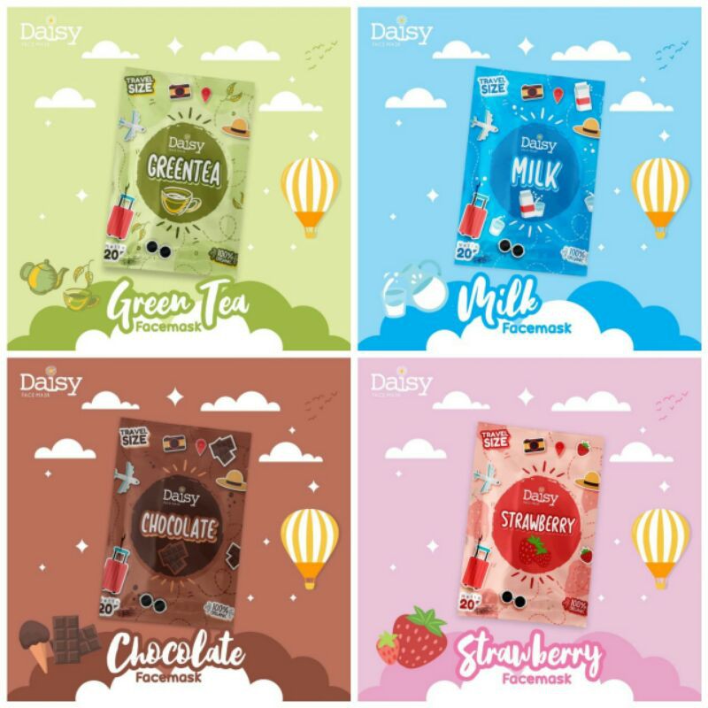 [RESELLER MALANG] Masker Organik Daisy