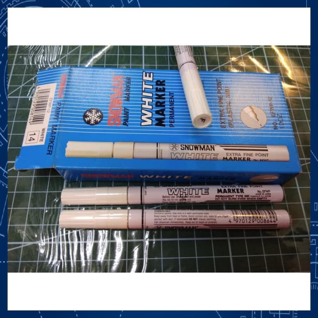 

Paint Marker - Snowman - White Paint Extra Fine Point (Each