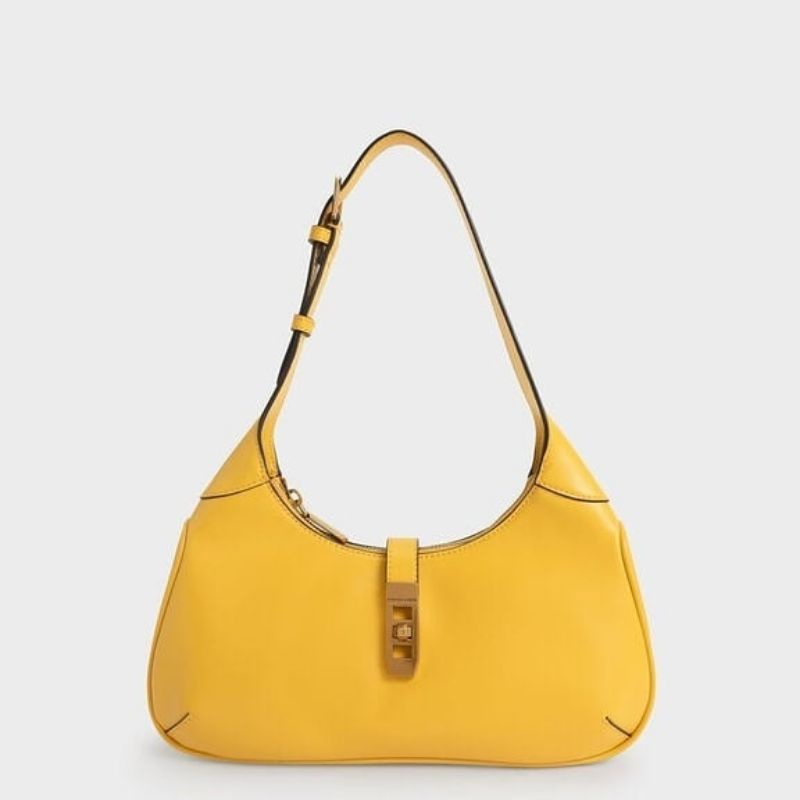 11.11 SALE | CK Metallic Accent Hobo Bag