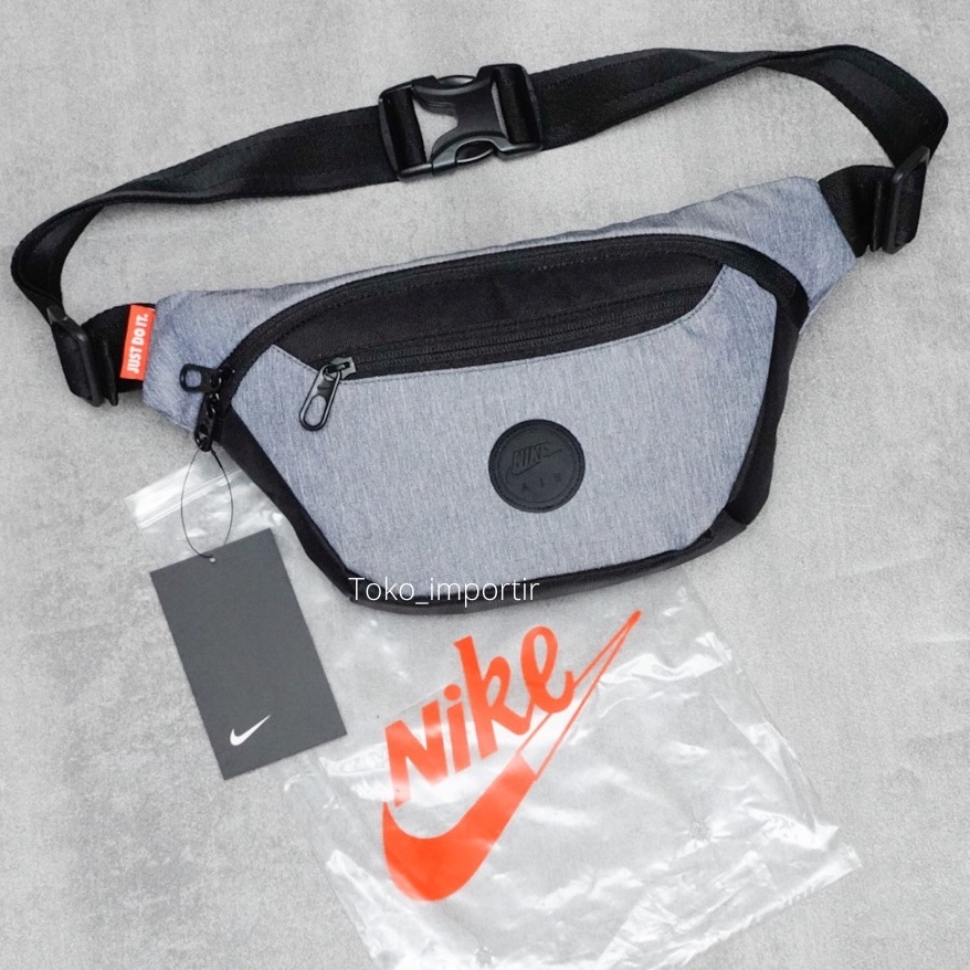 Waistbag Nike Waterproof Import Tas Pinggang Pria Mirror Original