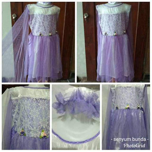 Dress pesta anak / dress tile / Baju pesta anak perempuan