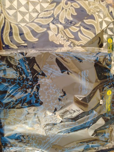 Peksi Biru Kemeja Batik Solo Pendek Batik Aljaya Kembang Biru Dwi Rekta Wirayudha Sidomukti Saptha