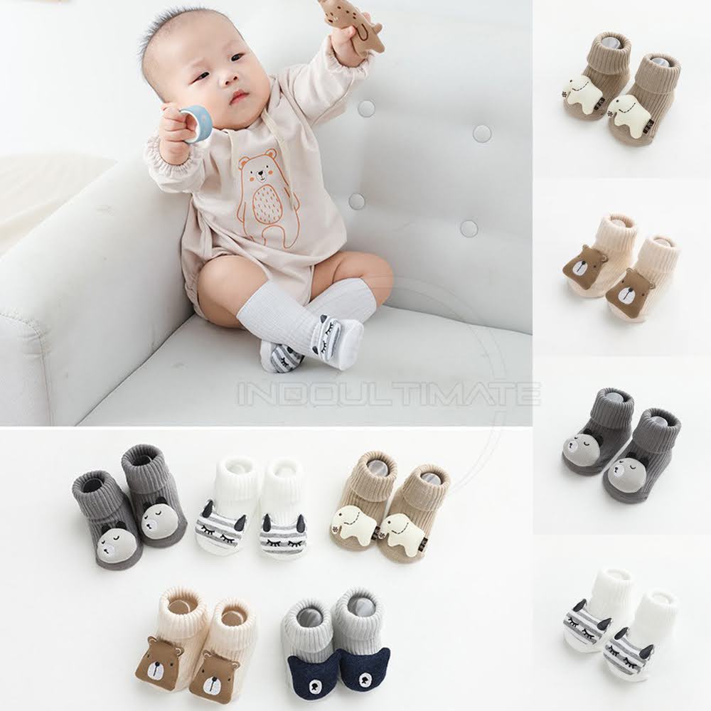 KKA-036 Alas Kaki Pelindung Kaki Kid Sock Anak Foot Cover Kaus Kaki Kaos Kaki Sekolah Kaos Kaki Anak